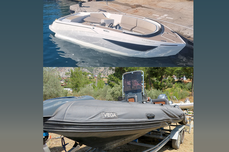 Tender to Isabell Princess of the Sea and Vega