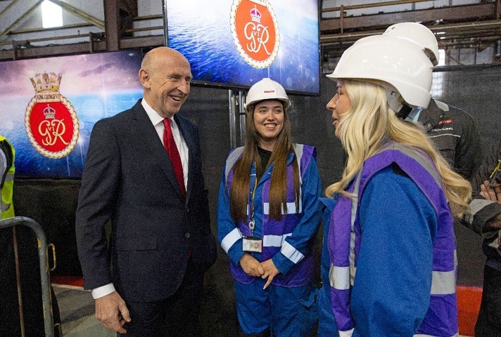 King Charles III marks historic milestone for nuclear submarine programme