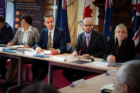 Minister Josh Simons attends the International Public Sector Fraud Conference