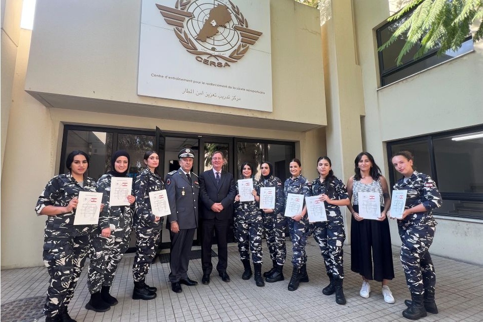 UK Funded Behavioural Detection Training at Beirut Airport