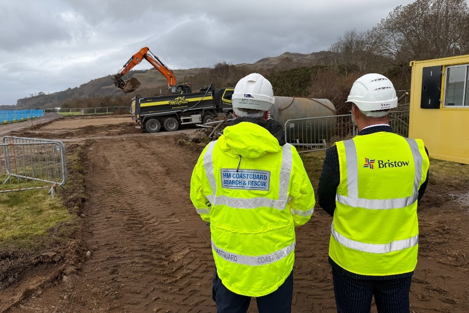 Update on seasonal bases for HM Coastguard