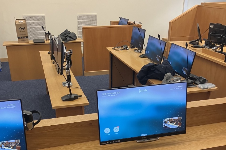 New Crown Courtroom officially opens in Hereford