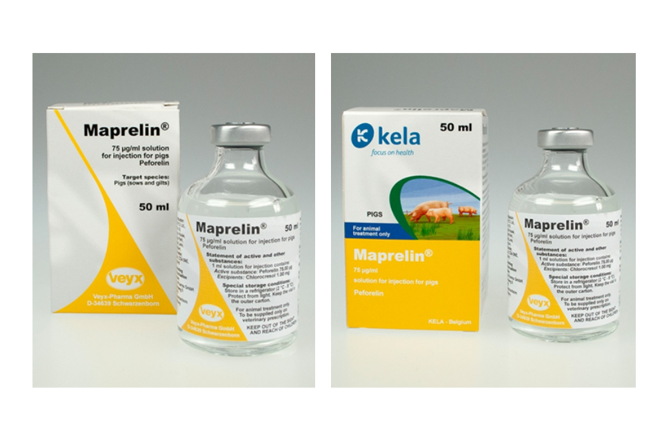 Maprelin 75 µg/ml Solution for Injection for Pigs - Product defect recall