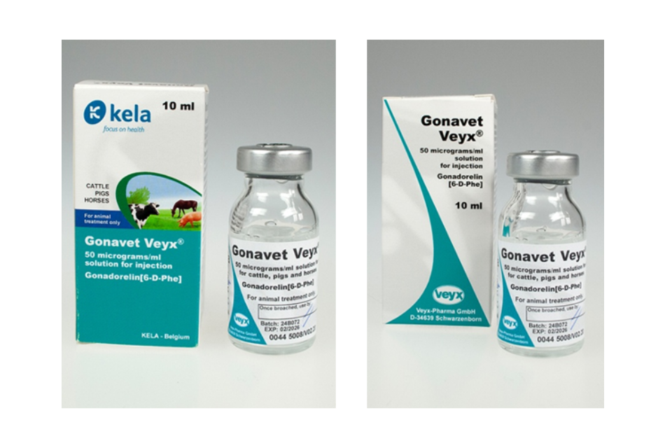 Gonavet Veyx 50 micrograms/ml Solution for Injection for Cattle, Pigs and Horses - Product defect recall