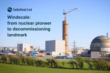 Windscale facilities on the Sellafield site in 2025