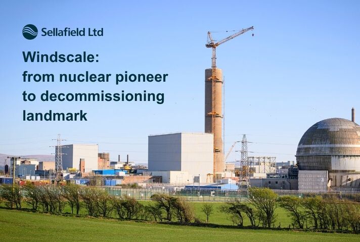 Windscale facilities on the Sellafield site in 2025