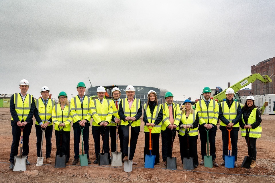 Central Docks Groundbreaking Marks Major Milestone in Liverpool Waters Regeneration