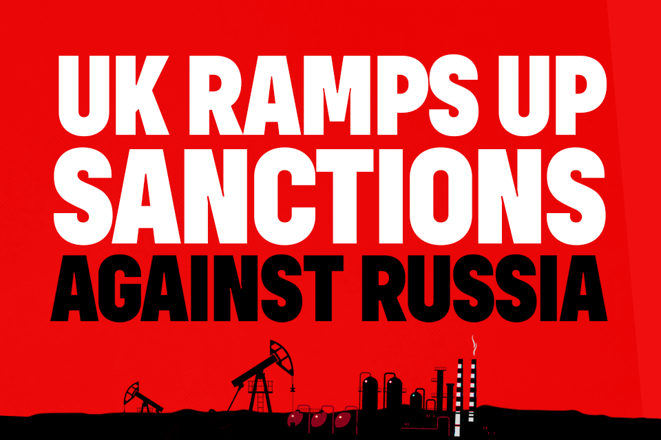 Huge blow for Putin’s war machine as UK sanctions Russian oil