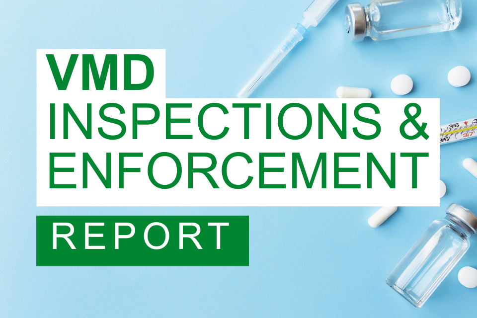 VMD Inspections and Enforcement report October - November 2025