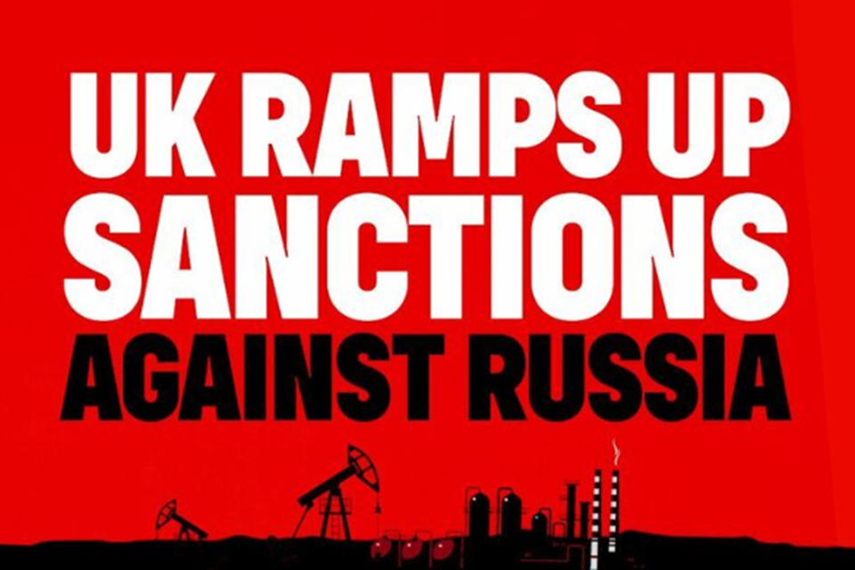 Read ‘Huge blow for Putin’s war machine as UK sanctions Russian oil’ article