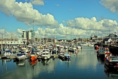 A marina