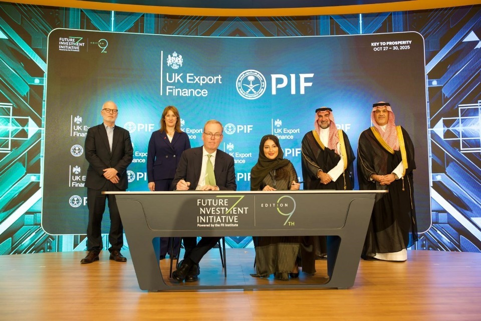 UK Export Finance and PIF sign MoU for £4 5 billion to promote UK companies’ engagement in the Saudi market