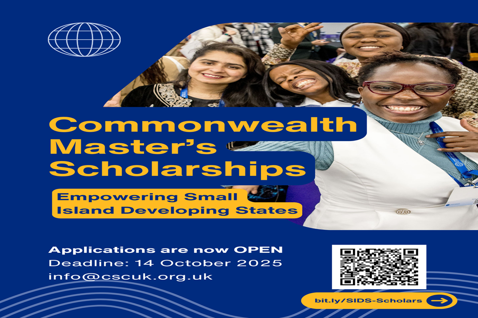 Commonwealth Scholarships graphics