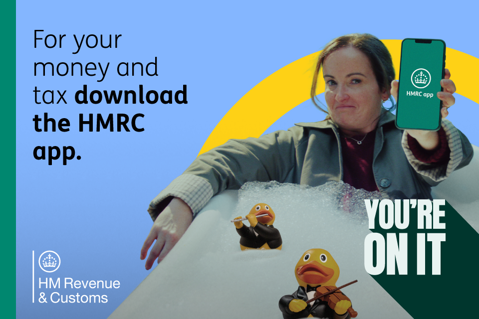 Let’s talk about tax with the HMRC app