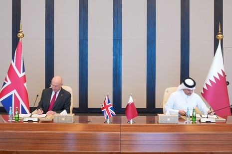 UK and Qatar step up defence relationship with new agreement