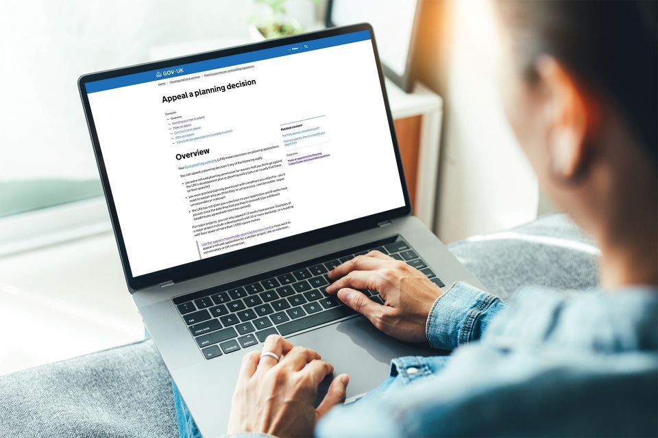 Planning appeal submission changes coming soon