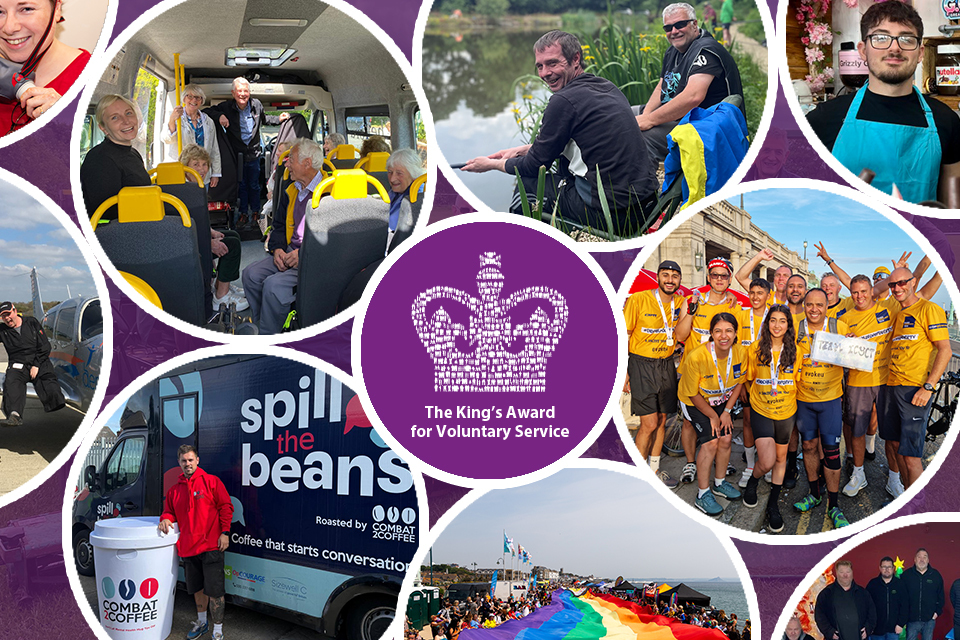 King's Award for Voluntary Service honours 231 volunteer groups