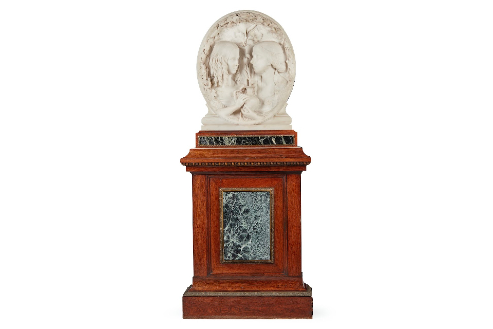Rare sculpture of scandalous Victorian heiress at risk of leaving the UK