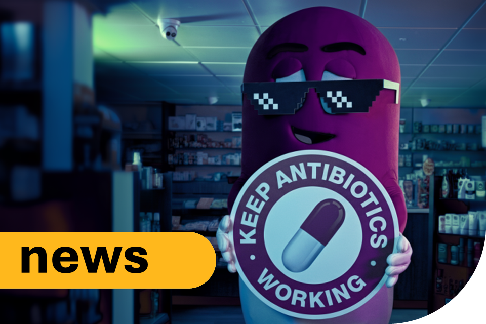 Andi Biotic dances back to save antibiotics