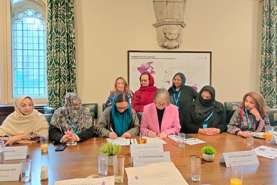 Joint communiqué between the UK Special Envoy for Women and Girls and representatives of the Pakistan Women’s Parliamentary Caucus, 25 November 2025