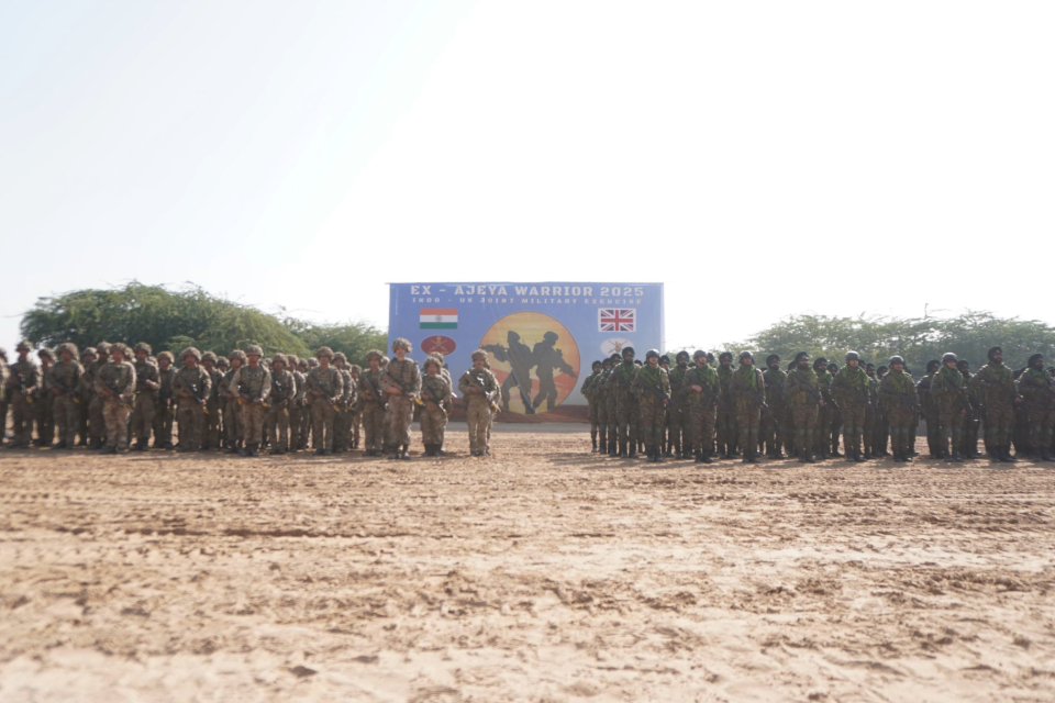 British and Indian Army conclude eighth exercise, Ajeya Warrior