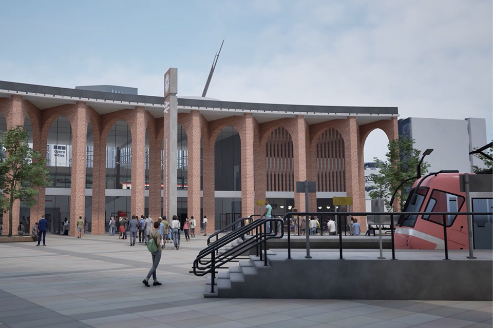 All aboard for Cardiff Central Station transformation