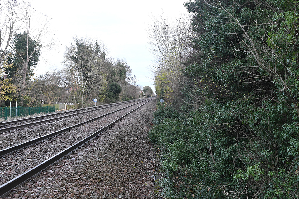 Fatal accident at Chestnut Grove footpath crossing