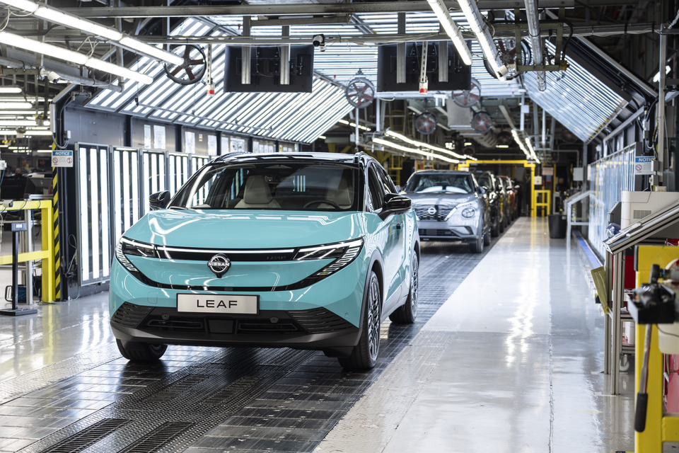 Nissan launches £450m next generation LEAF?in major vote of confidence in UK’s Industrial Strategy