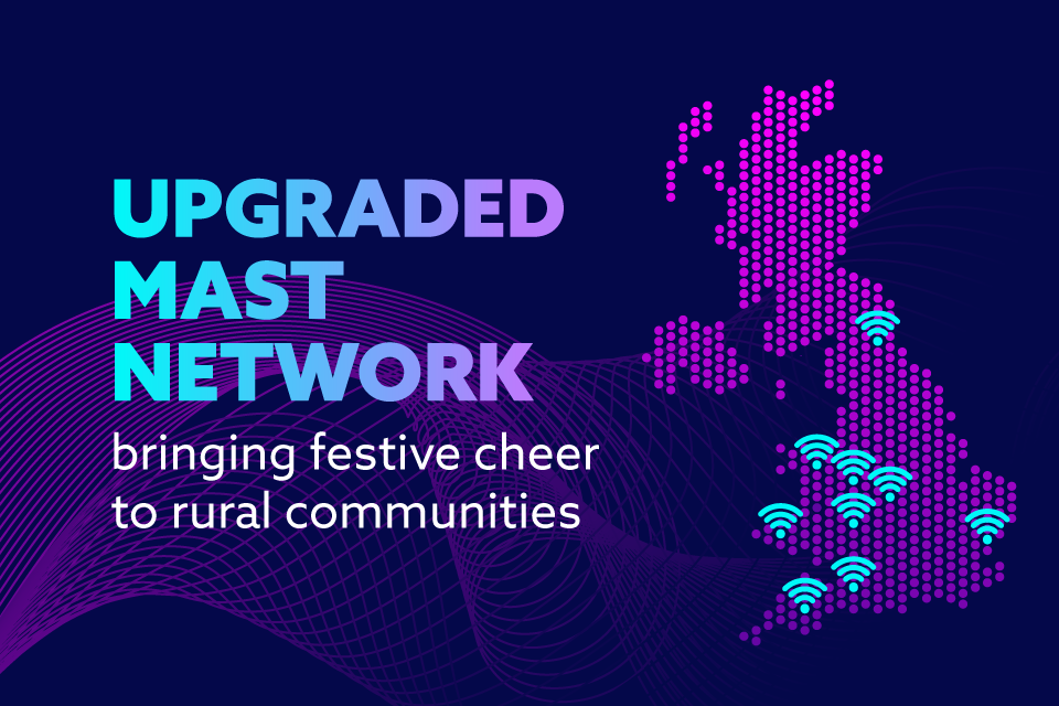 Signal all the way! Christmas comes early as over 100 mobile masts bring 4G joy to Britain’s rural communities