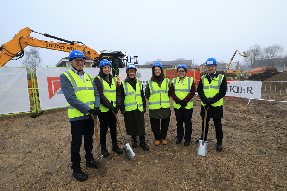Chancellor marks beginning of construction at new Government Hub