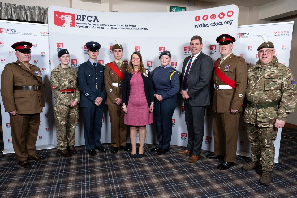 Eight people recognised by His Majesty’s Lord-Lieutenant of Powys