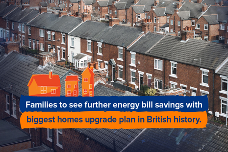 Families to save in biggest home upgrade plan in British history