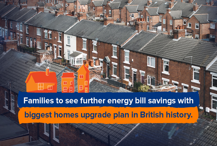 Families to save in biggest home upgrade plan in British history