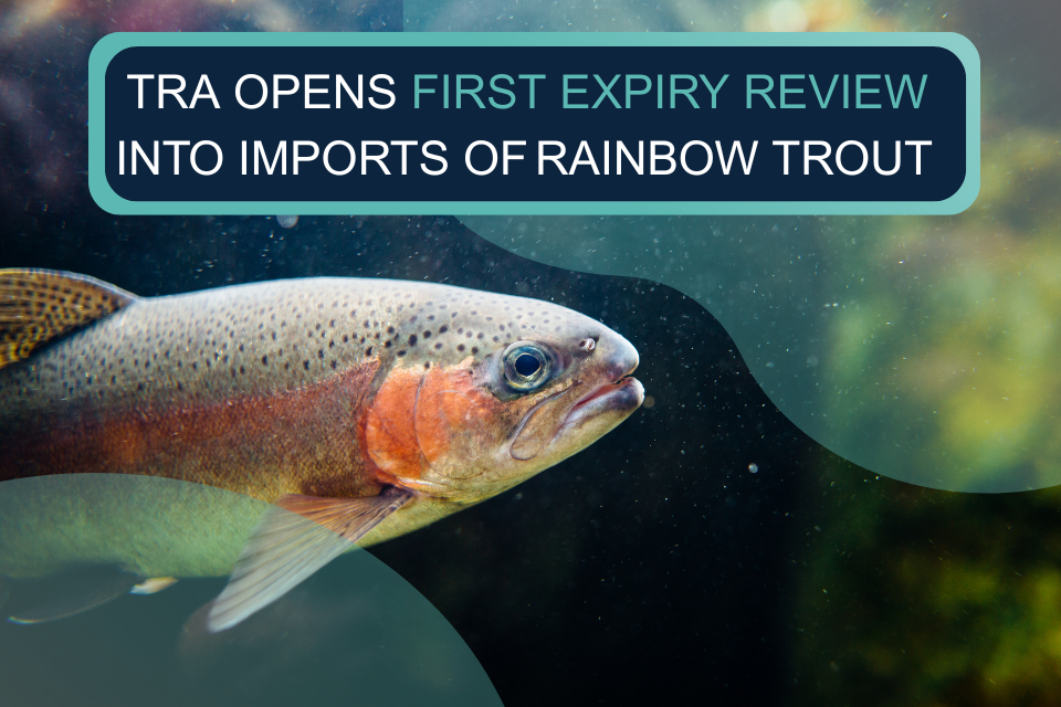 TRA opens first expiry review into imports of rainbow trout