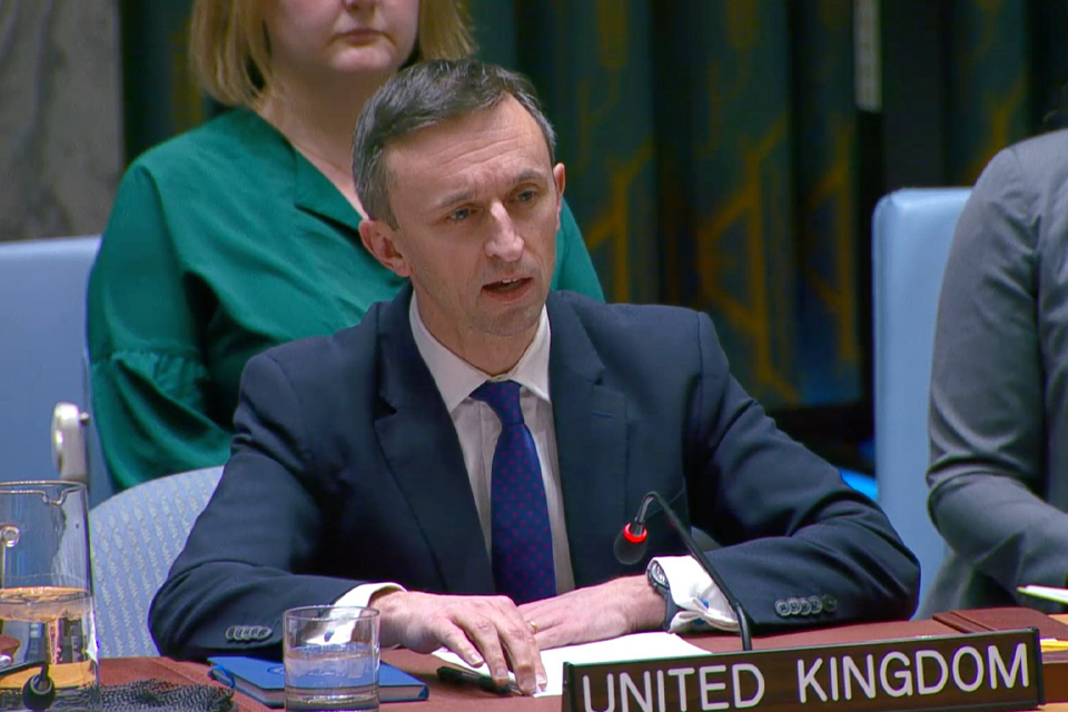 The United Kingdom remains deeply concerned by the expansion and intensification of violence in Haiti: UK statement at the UN Security Council