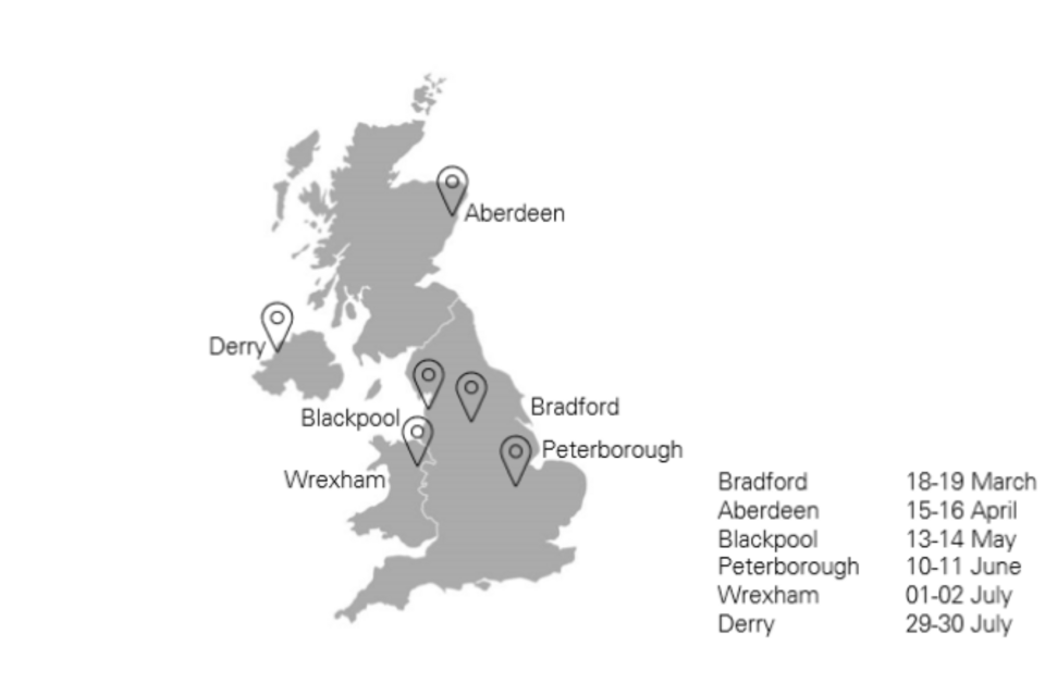 Low Pay Commission regional visits 2026