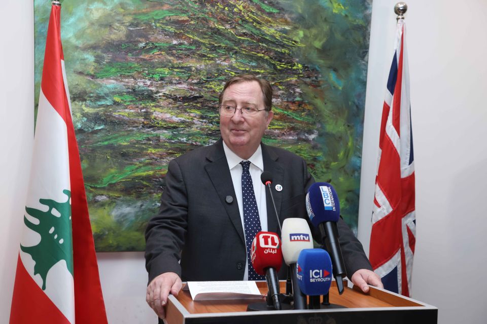 British Ambassador Hamish Cowell