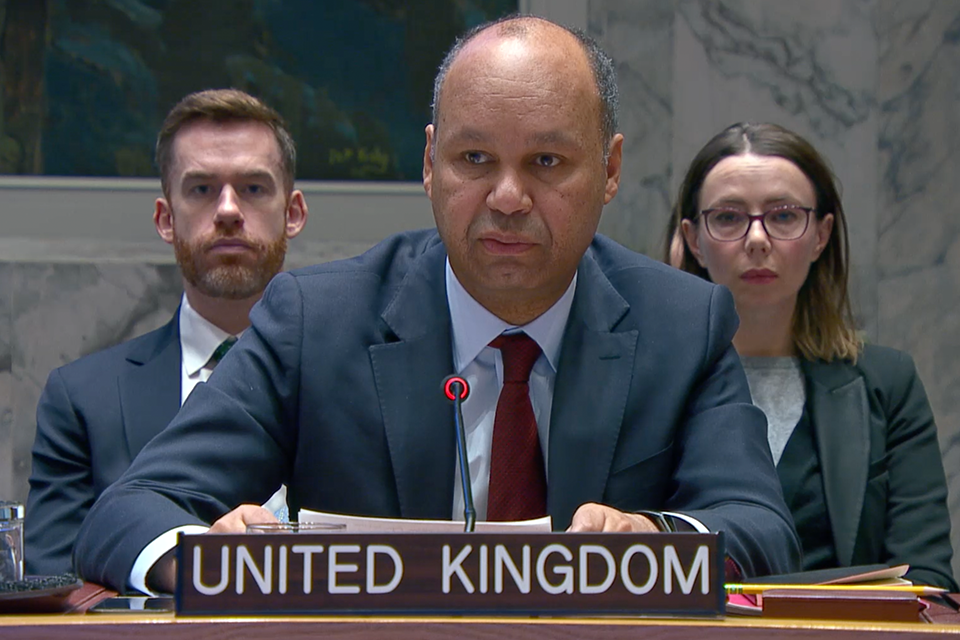 The UK remains committed to supporting implementation of Resolution 2803 and forging a peaceful future for Israelis and Palestinians: UK statement at the UN Security Council