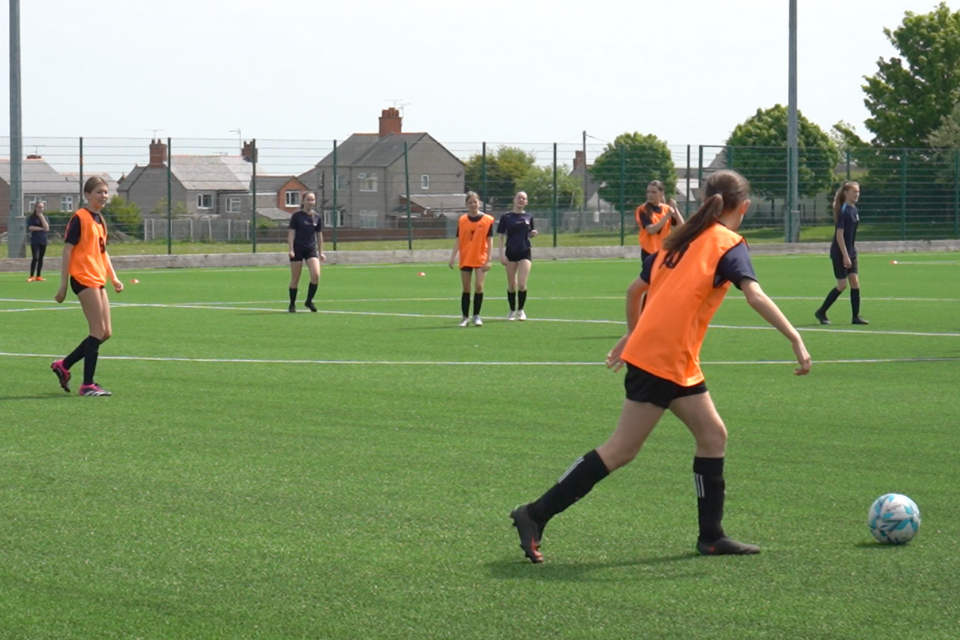 New and upgraded grassroots sport facilities 
to get Wales active