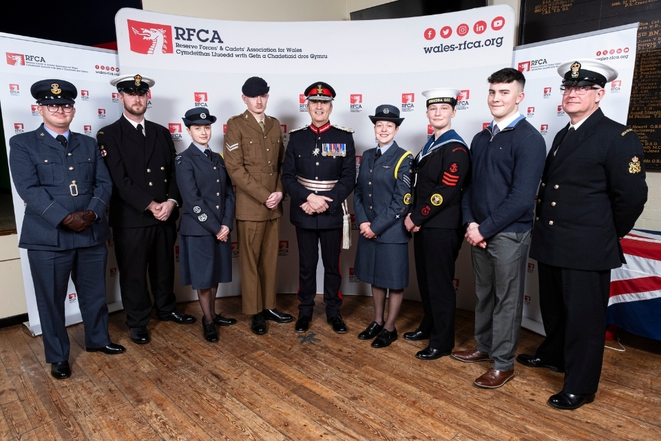 Eight people recognised by His Majesty’s Lord Lieutenant of Mid Glamorgan
