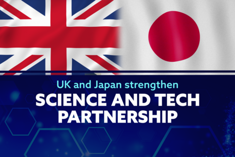 UK and Japan strengthen science and tech partnership.