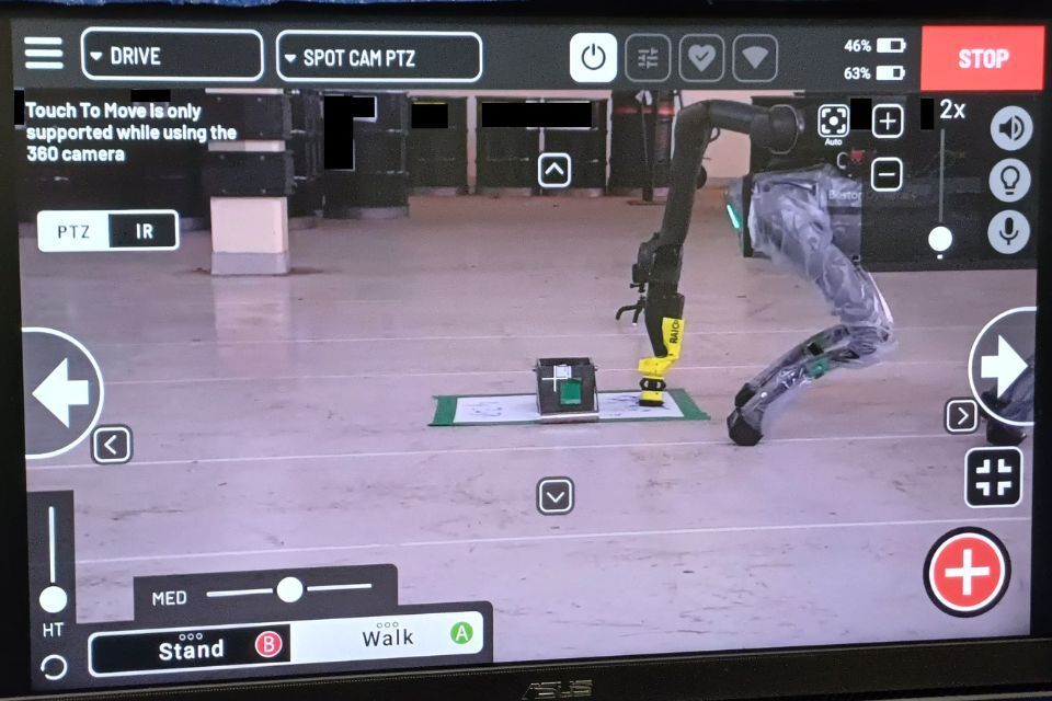 New robot swabbing technology trialled for the first time at Sellafield