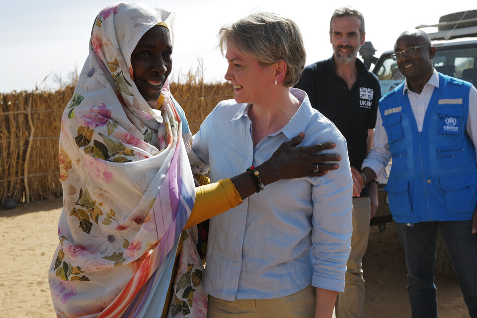 Foreign Secretary slams collective global failure to protect Sudan’s women and girls