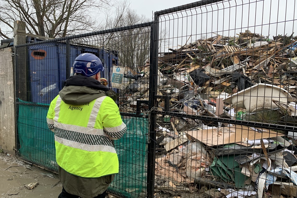 Environment Agency shuts down illegal waste site in Minster
