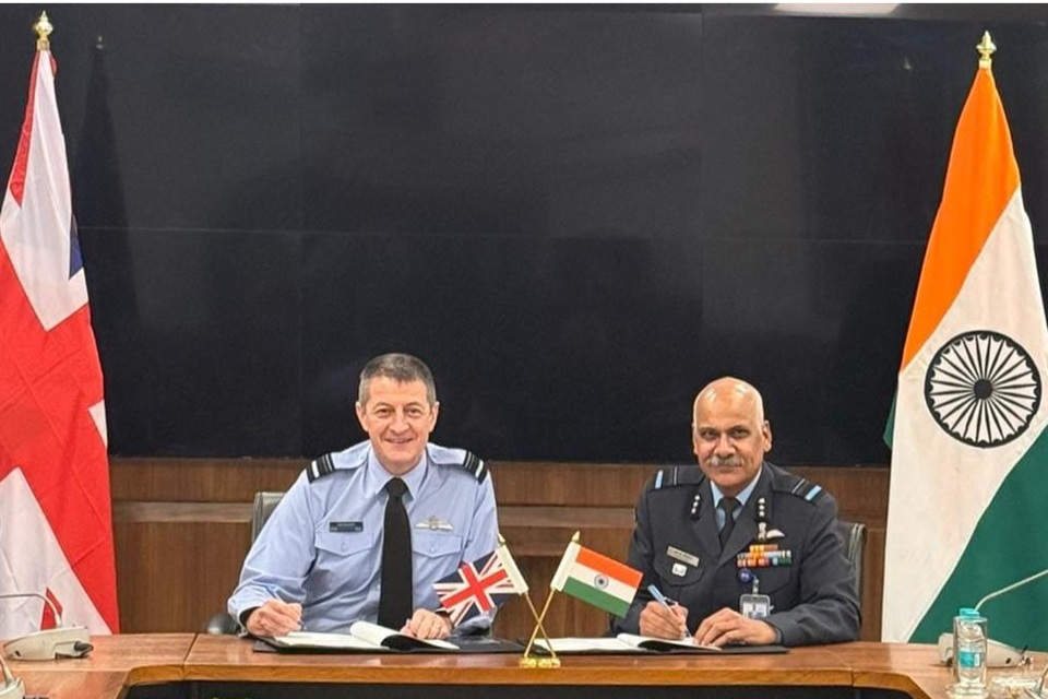 Indian Air Force instructors to train Royal Air Force pilots