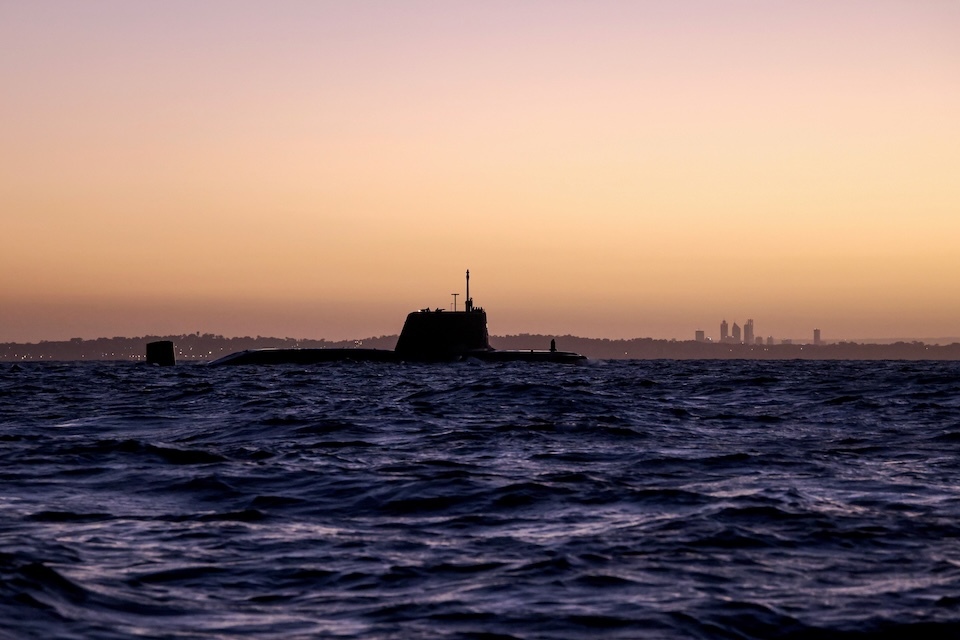 UK submarine arrives in Australia in AUKUS partnership first