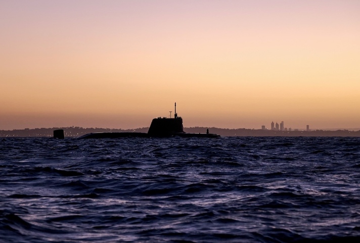 UK submarine arrives in Australia in AUKUS partnership first