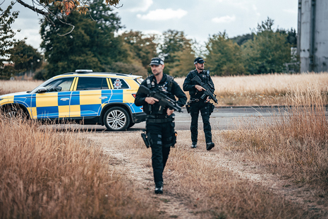 Authorised Firearms Officers from the Civil Nuclear Constabulary.