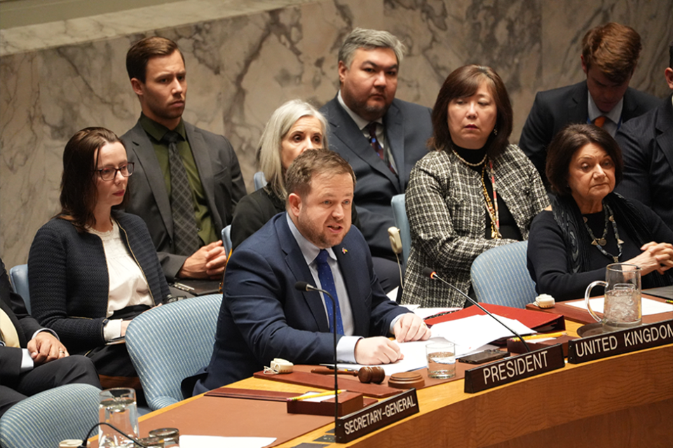We are working with partners across this Council and beyond to defend the UN Charter because Russia’s war is illegal and unprovoked: UK Statement at the UN Security Council