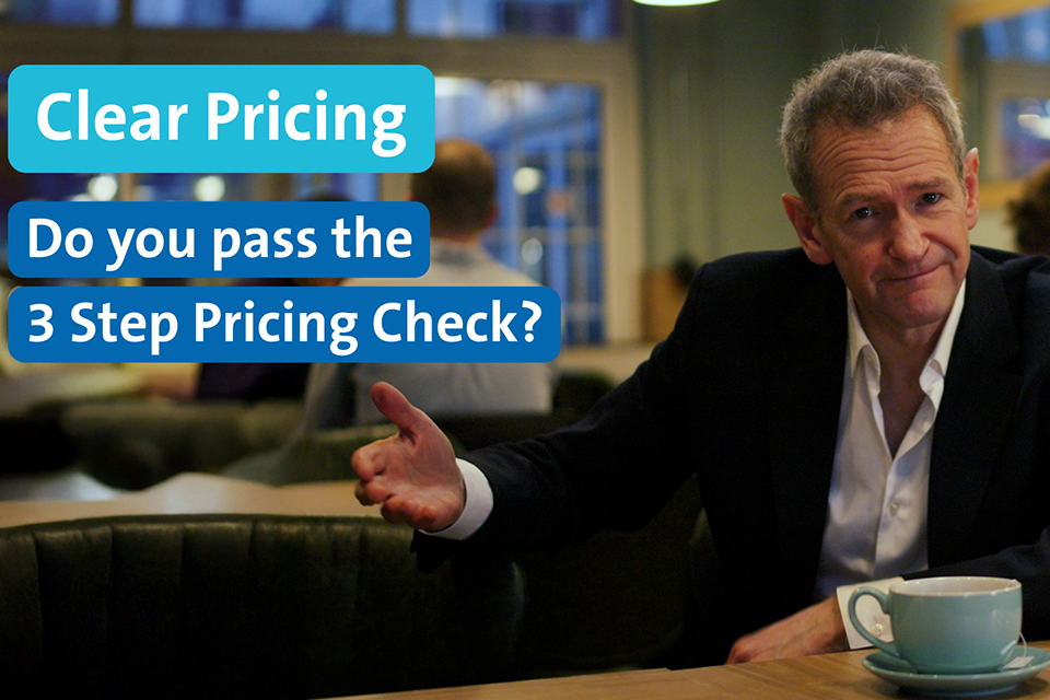 TV presenter Alexander Armstrong teams up with the CMA to champion clear pricing